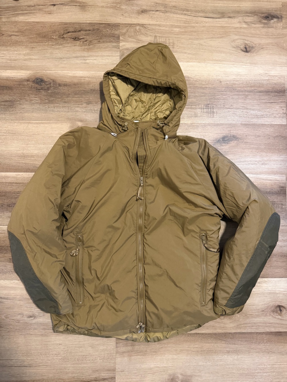 Wild Things Extreme Cold Parka Coyote Brown SMALL-REGULAR (SR) Primaloft L7
